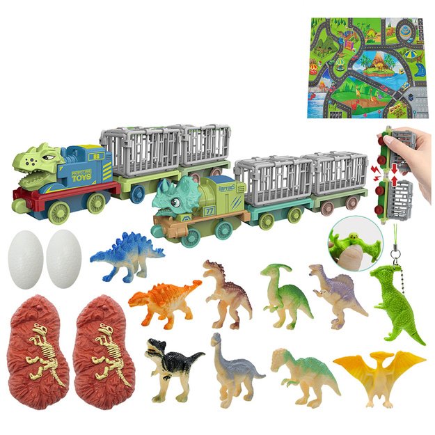 Advent Calendar For Kids Dinosaurs Figurines Accessories