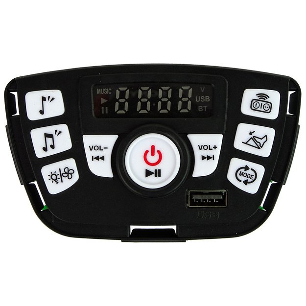 Music panel for BMW M6 GT3 Electric Ride-On Car