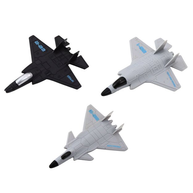 Gun Launcher Fighter Planes 3in1 Set Lights Sounds 1