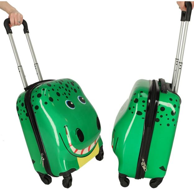 Vaikiškas lagaminas - kelioninis, Krokodilas