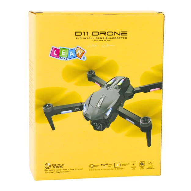 D11 Drone Remote Control HD Camera WIFI Gesture Control Remote Control Yellow 4