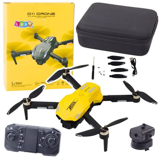 D11 Drone Remote Control HD Camera WIFI Gesture Control Remote Control Yellow
