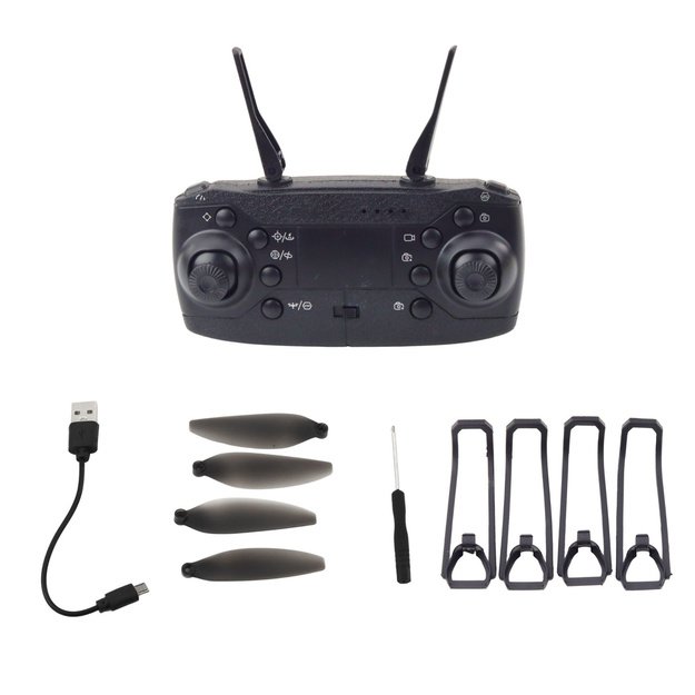 Drone Y329 HD Camera WIFI LED Lights App Black Carbon 2