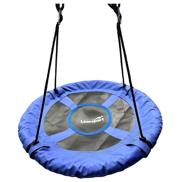 Garden Swing Stork s Nest For Children Blue 80cm 1