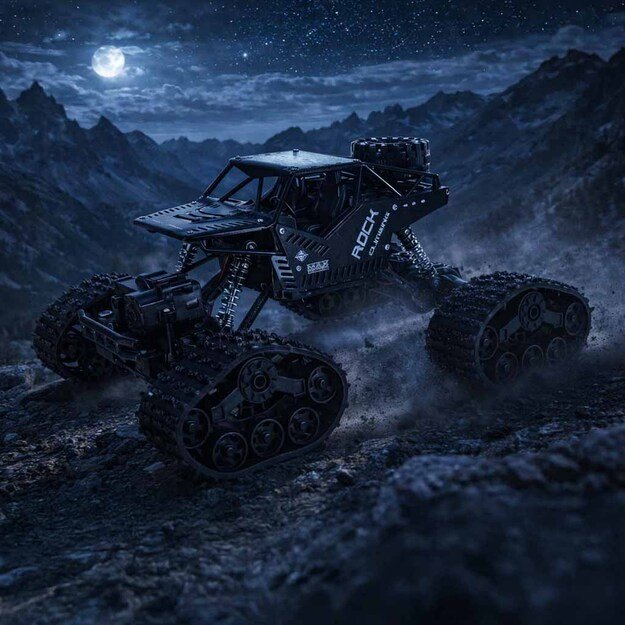 RC Rock Crawler 4x4 LHC012 automobilis 2in1 juodas 18