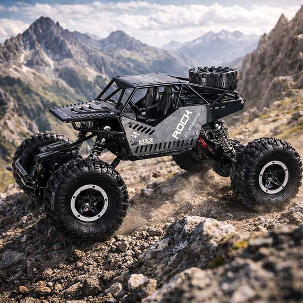 RC Rock Crawler 4x4 LHC012 automobilis 2in1 juodas 19