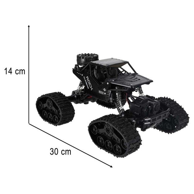 RC Rock Crawler 4x4 LHC012 automobilis 2in1 juodas 14