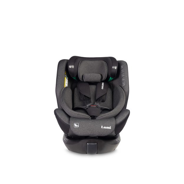 LUMI I-SIZE CAR SEAT DARK GREY (40-150) 4