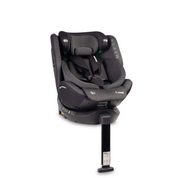 LUMI I-SIZE CAR SEAT DARK GREY (40-150)