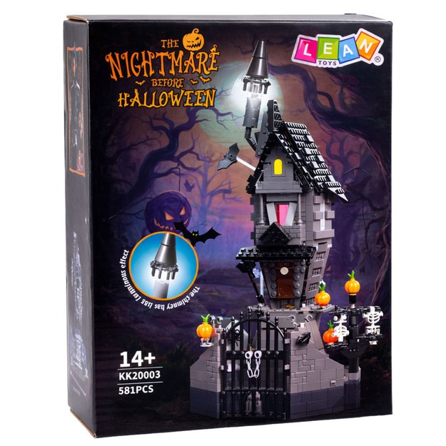 Building Blocks Haunted House Halloween Tower 581 pcs.