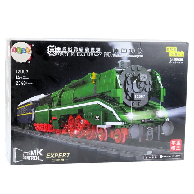 Construction Blocks Remote Controlled Steam Locomotive RC 2348 el. 3