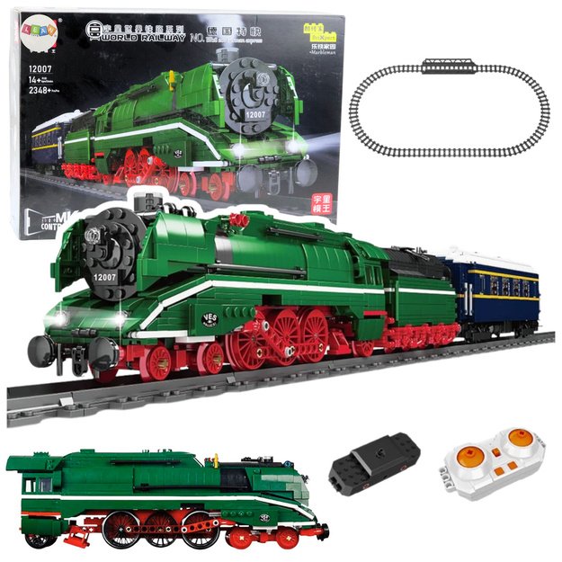 Construction Blocks Remote Controlled Steam Locomotive RC 2348 el.