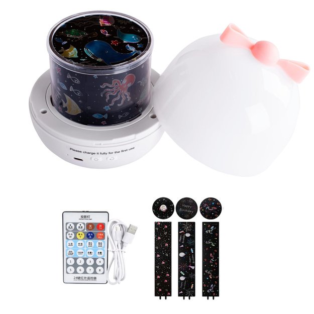 Star Projector for Children Night Light 6 Interchangeable Projections 1