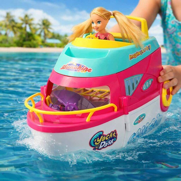 Lėlių valtis vakarėlis jachta i&scaron;skleidžiama lėlė banglentė 19