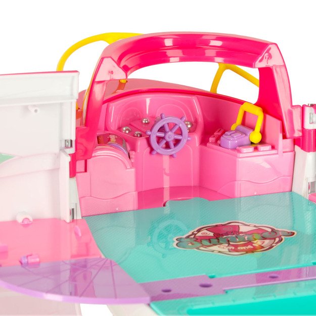 Lėlių valtis vakarėlis jachta išskleidžiama lėlė banglentė 13