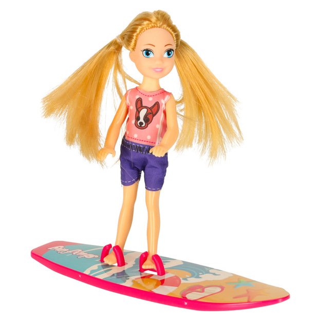 Lėlių valtis vakarėlis jachta išskleidžiama lėlė banglentė 8