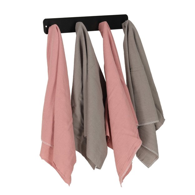 Vonios kambario sieninis kablys juodas 6