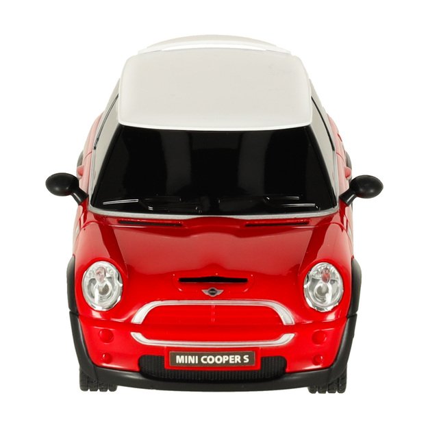 Rastar 15000 MINI Cooper S 1:24 raudonas nuotolinio valdymo automobilis 4