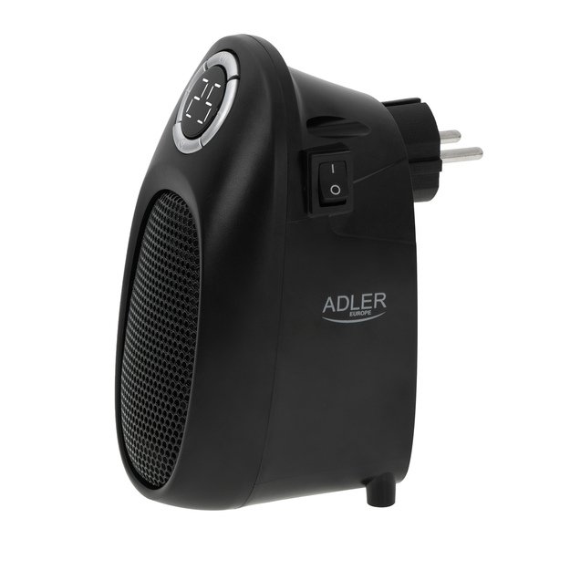  Adler AD 7726 Easy heater  elektrinis šildytuvas su ventiliatoriumi 1500W