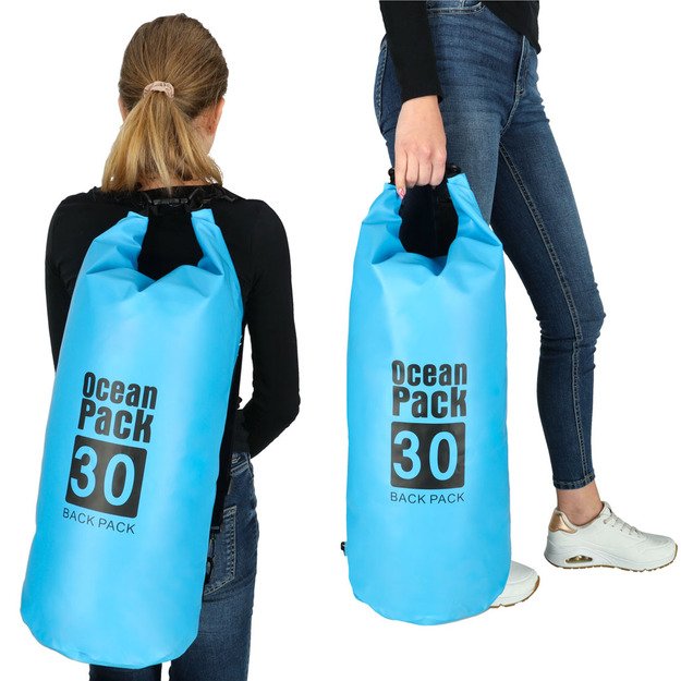 Inflatable waterproof bag 30L