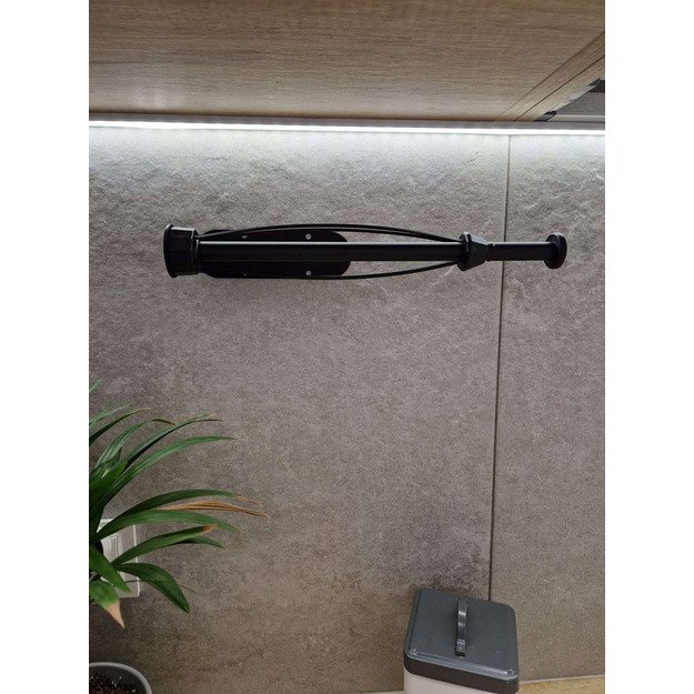 Kitchen paper towel holder with hanger