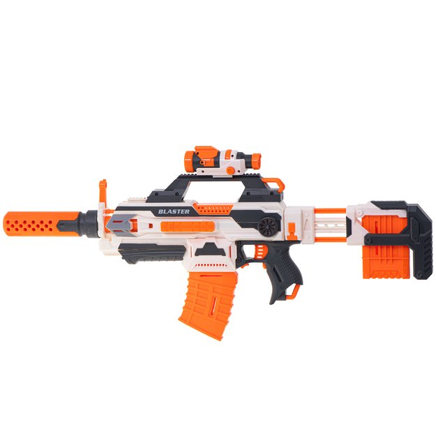 Toy gun with foam darts 4in1