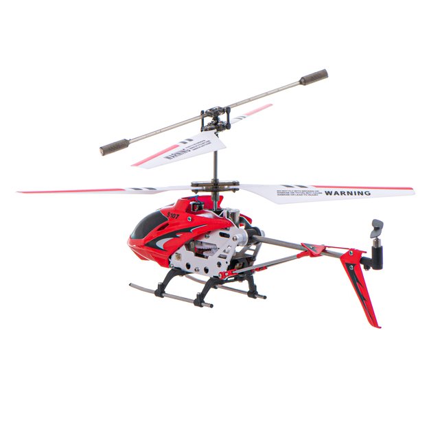 SYMA S107G RC sraigtasparnis raudonos spalvos