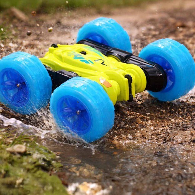 RC Revolt Flip Speeder nuotolinio valdymo automobilis su &scaron;viečiančiais ratais 11