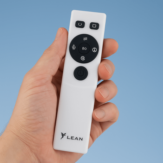 Bladeless Floor Fan Oscillation Timer LCD Display REMOTE CONTROL 4