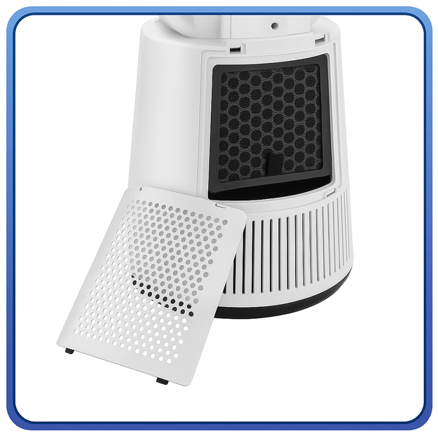 Bladeless Floor Fan Oscillation Timer LCD Display REMOTE CONTROL 2