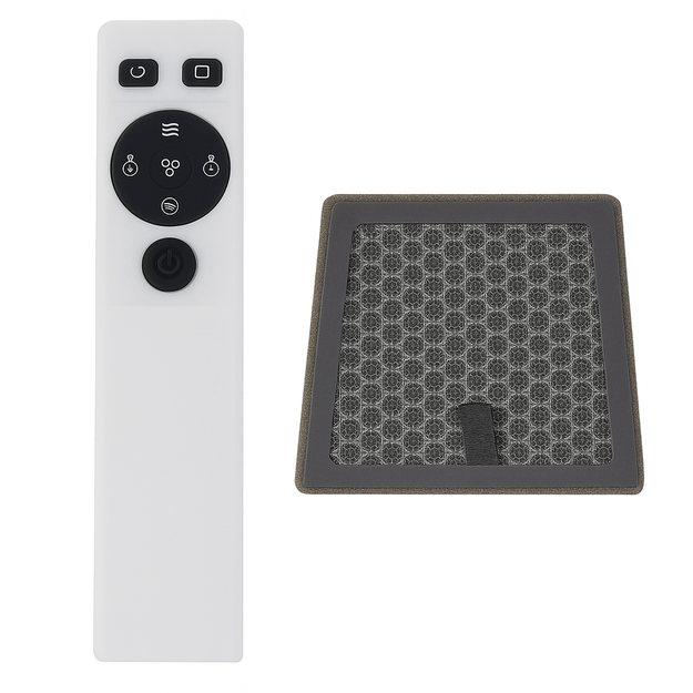 Bladeless Floor Fan Oscillation Timer LCD Display REMOTE CONTROL 8