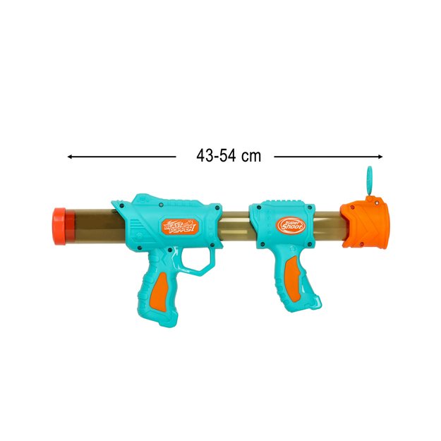  Nerfy 2-in-1  mėlynas šovinių pistoletas