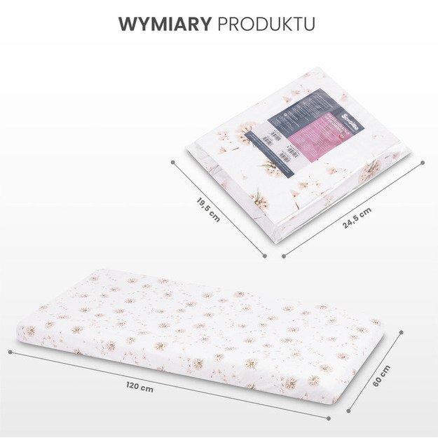 PATALYNĖS PAKLODĖ SU GUMYTE BRANCH GREEN 60X120CM 8