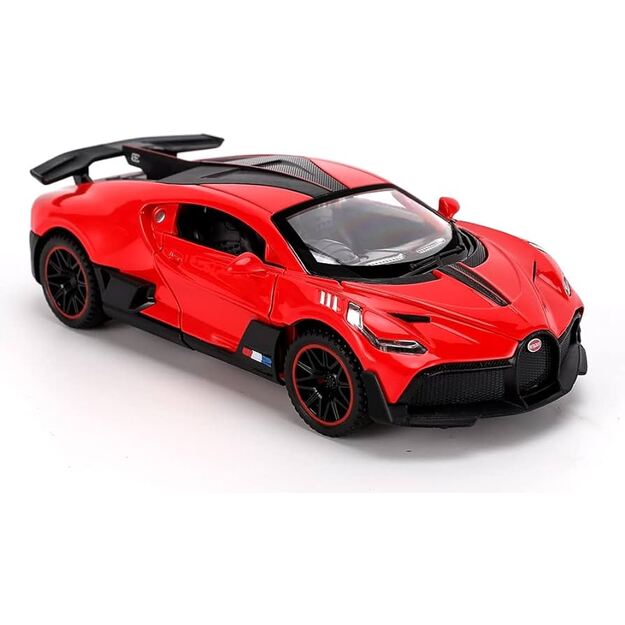 KiNSMART automobilis, Bugatti Divo, raudonas