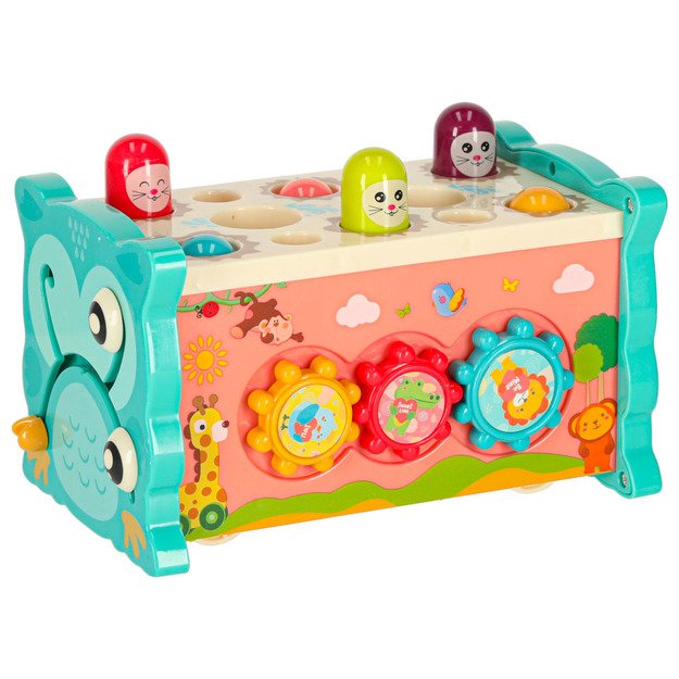 Sensorinis žaislas magiška dėžutė 8in1 1