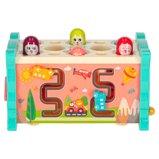 Sensorinis žaislas magiška dėžutė 8in1 3