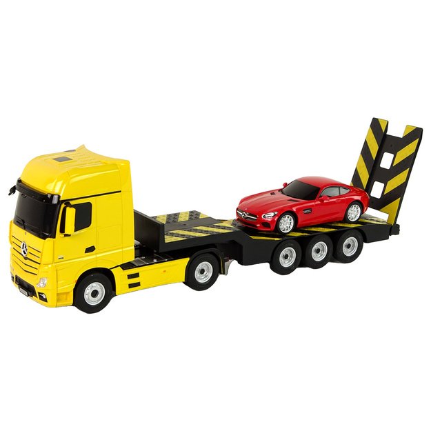 Tow truck R/C Mercedes-Benz 1:26 Yellow Red 1