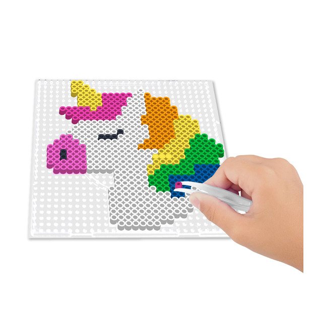 Splat Planet pixel art Iron on beads, Unicorns