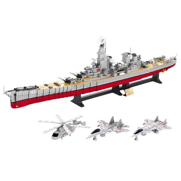 Construction Bricks Large Warship Aircraft Carrier 3216 pcs. 1