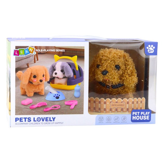 Dog Poodle Interactive Plush Walking Barking Carrier Accessories 3