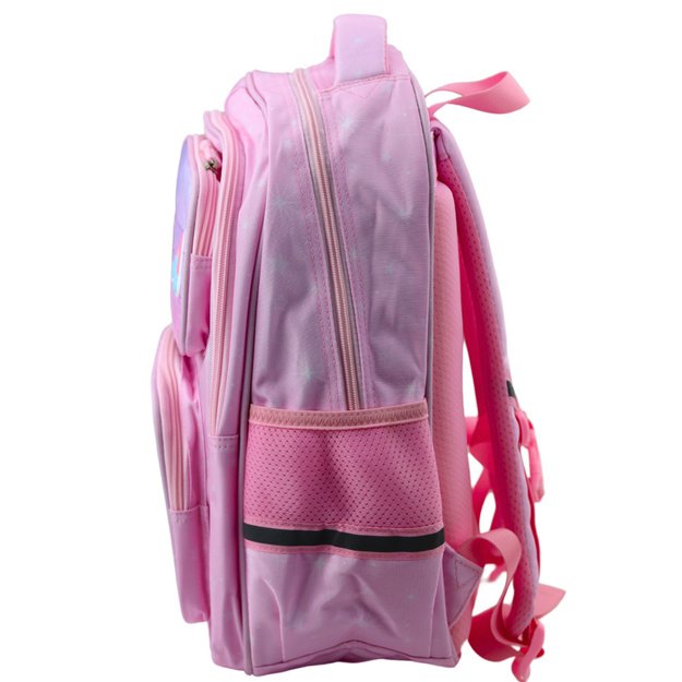 Unicorn School Backpack Chest Strap Pink 20L 1