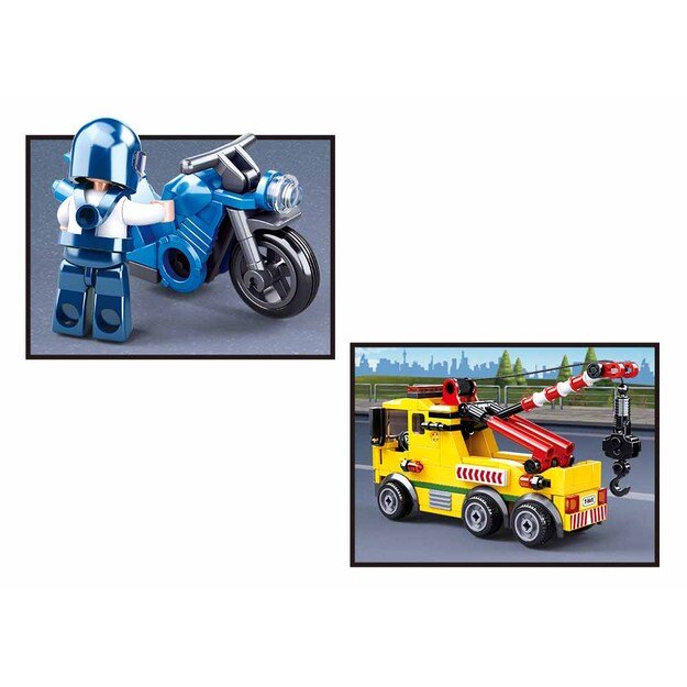 Sluban konstruktorius, Mobilus kranas, 205 det. 4