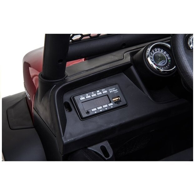 Mercedes Unimog Electric Ride On Car Black
