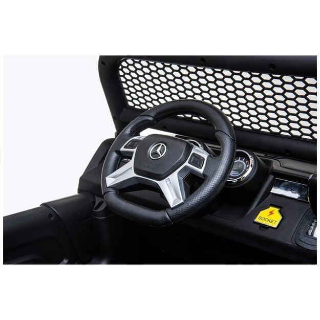 Mercedes Unimog Electric Ride On Car Black