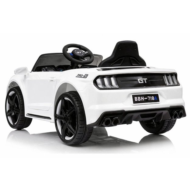 BBH-718A Elektrinis važiuojantis automobilis - baltas