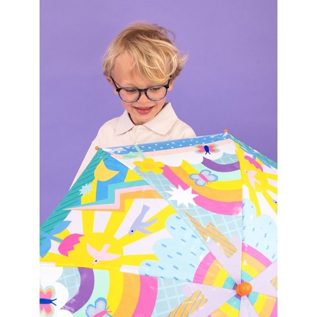 Magiškas skėtis, didelis, Vaivorykštės  4