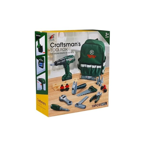 "pasidaryk pats" kuprinės įrankių rinkinys 3