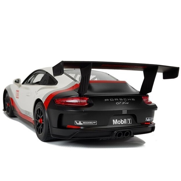 Automobilis R/C Porsche 911 GT3 CUP Rastar 1:14 Baltas 13