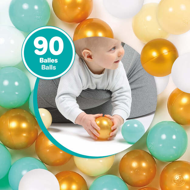 LUDI spalvoti kamuoliukai, 90 vnt. 4