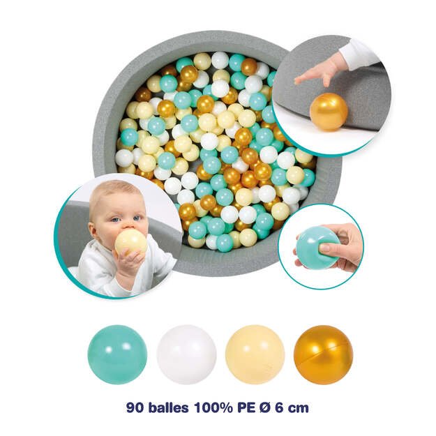 LUDI spalvoti kamuoliukai, 90 vnt. 2